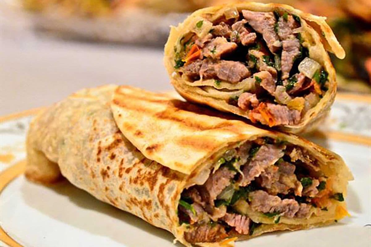 Mix Shawarma Pita Wrap