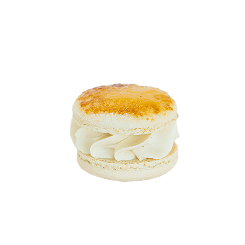 Creme Brulee Korean Macaron