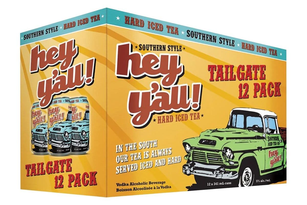 Hey Y'all Iced Tea (12 x 341 ml)