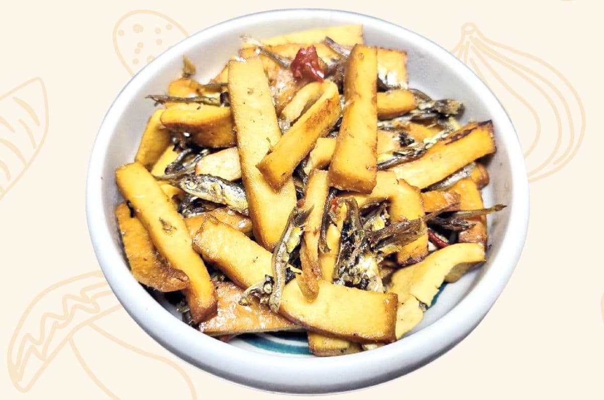 Anchovy & Firm Tofu / 小魚豆干