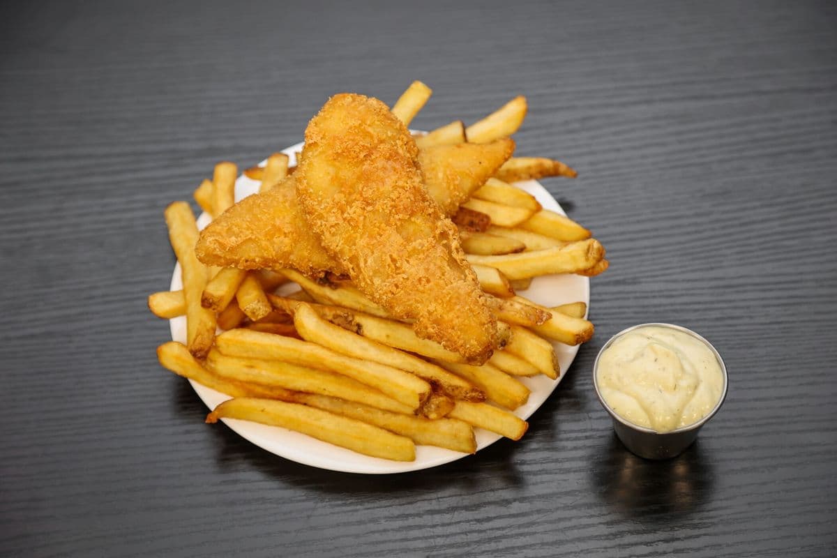 Haddock and Chips (2 pc) (2 pieces of 3oz Fish)