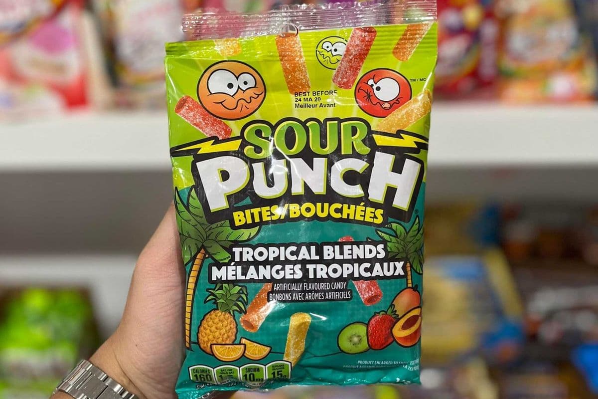 Sour Punch Bites Tropical Blends - 142g (142g)
