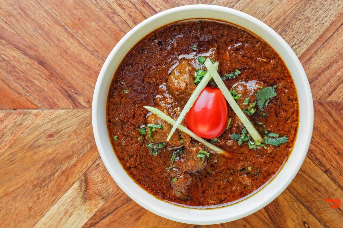 53. Course Goat Meat Curry