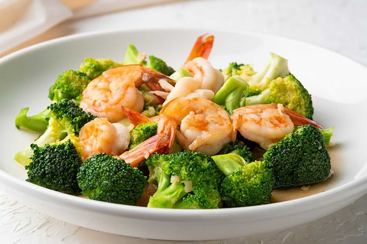 Shrimp with Broccoli
