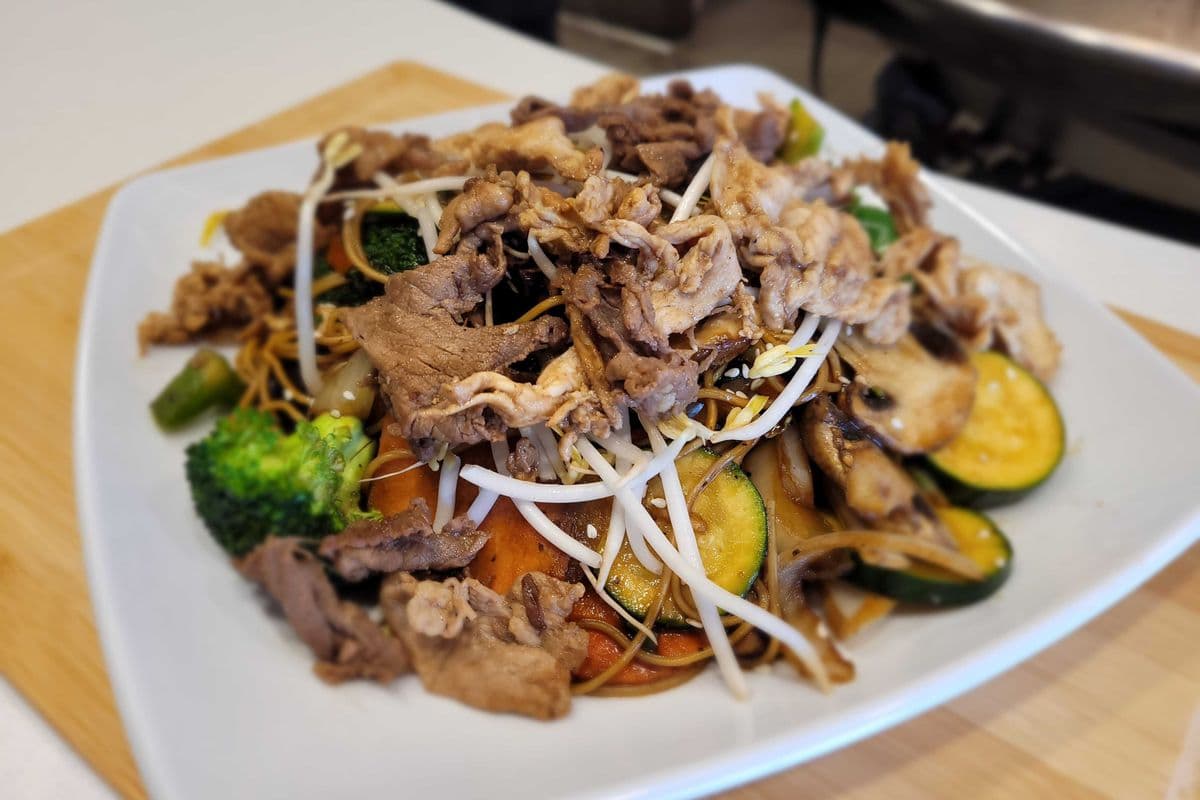 Mixed Meats Stir Fry
