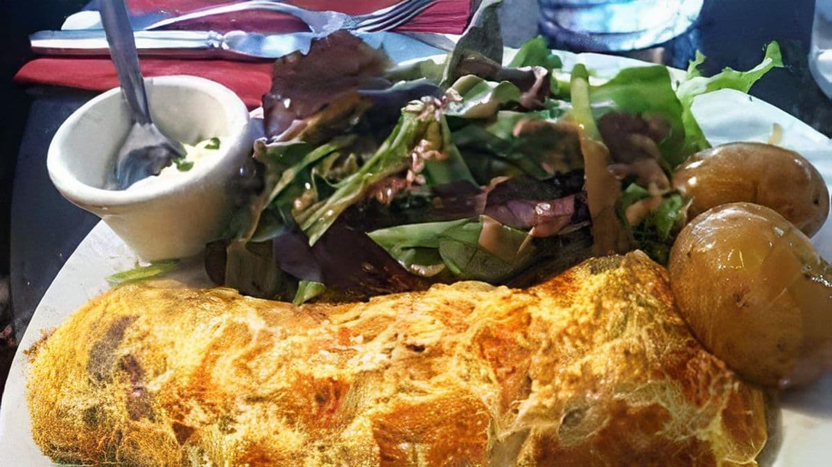 Mushroom Omelette