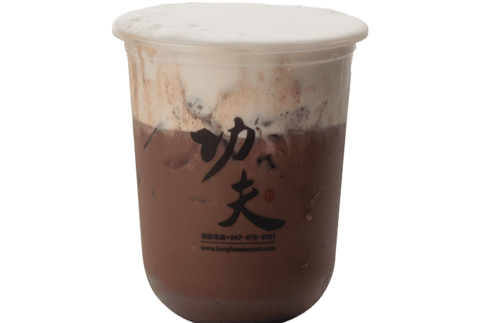 F6. Chocolat avec mousse au fromage / Cheese Milk Foam with Chocolate