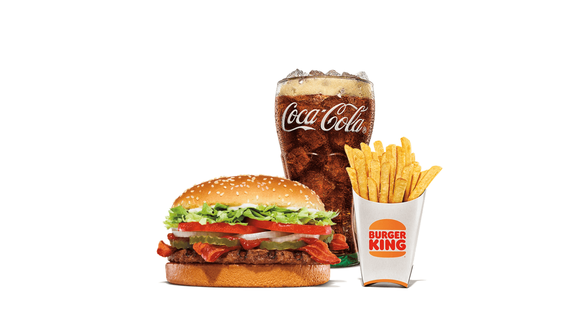 Whopper® with Bacon Medium Combo
