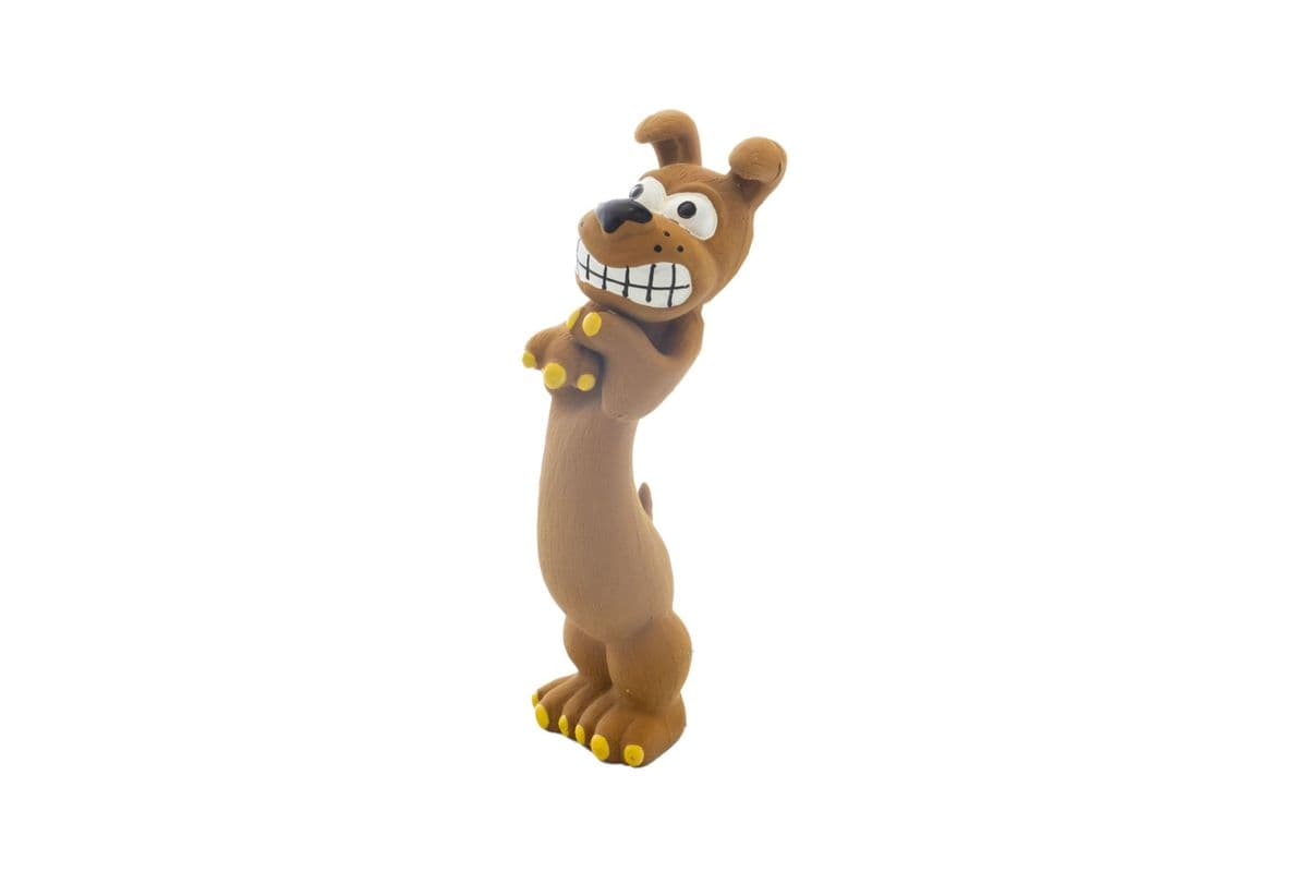 Pampered Pal Standing Dog Latex Dog Toy (23 cm)