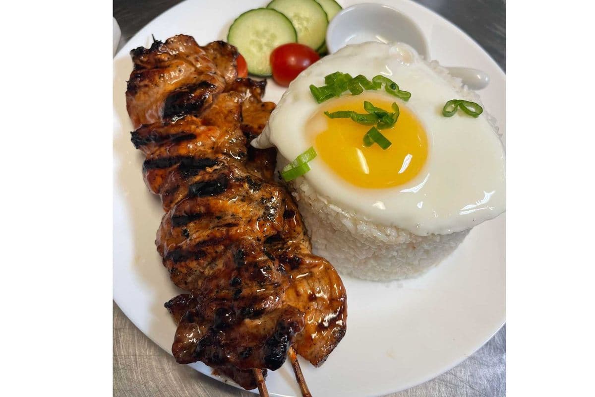 Grilled Chicken BBQ-silog