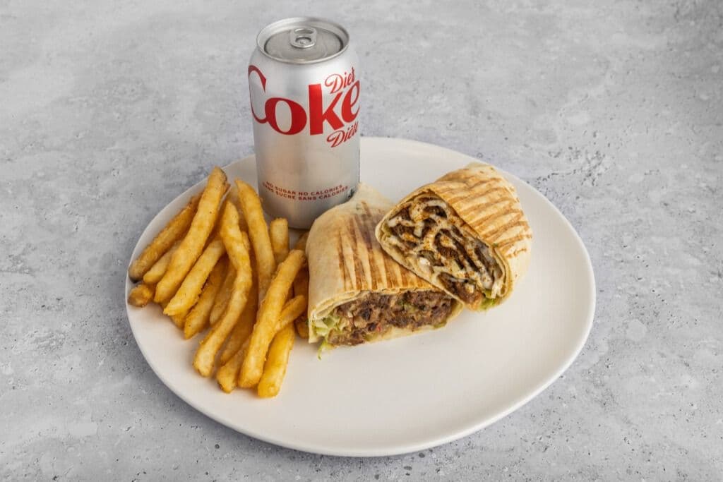 Donair Wrap Combo