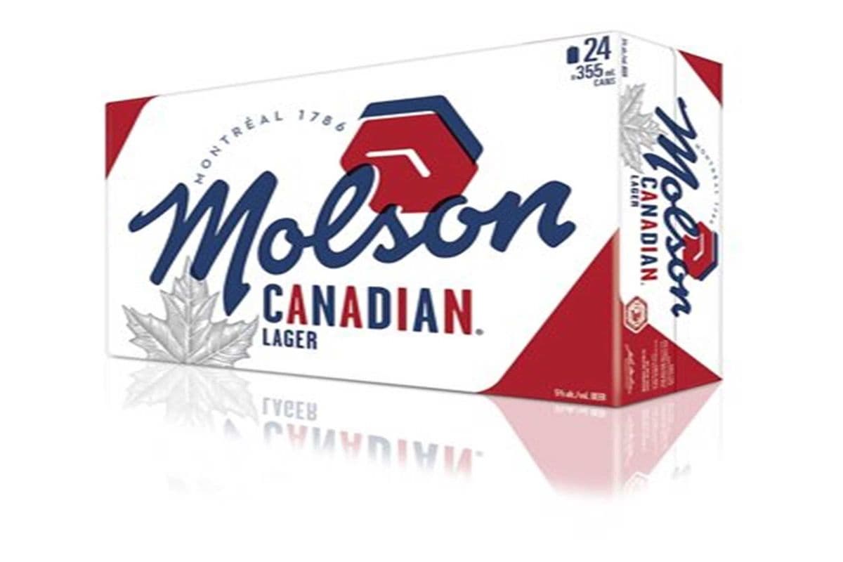 Molson Canadian BEER 24 CANS (24 x 355 ml Cans)