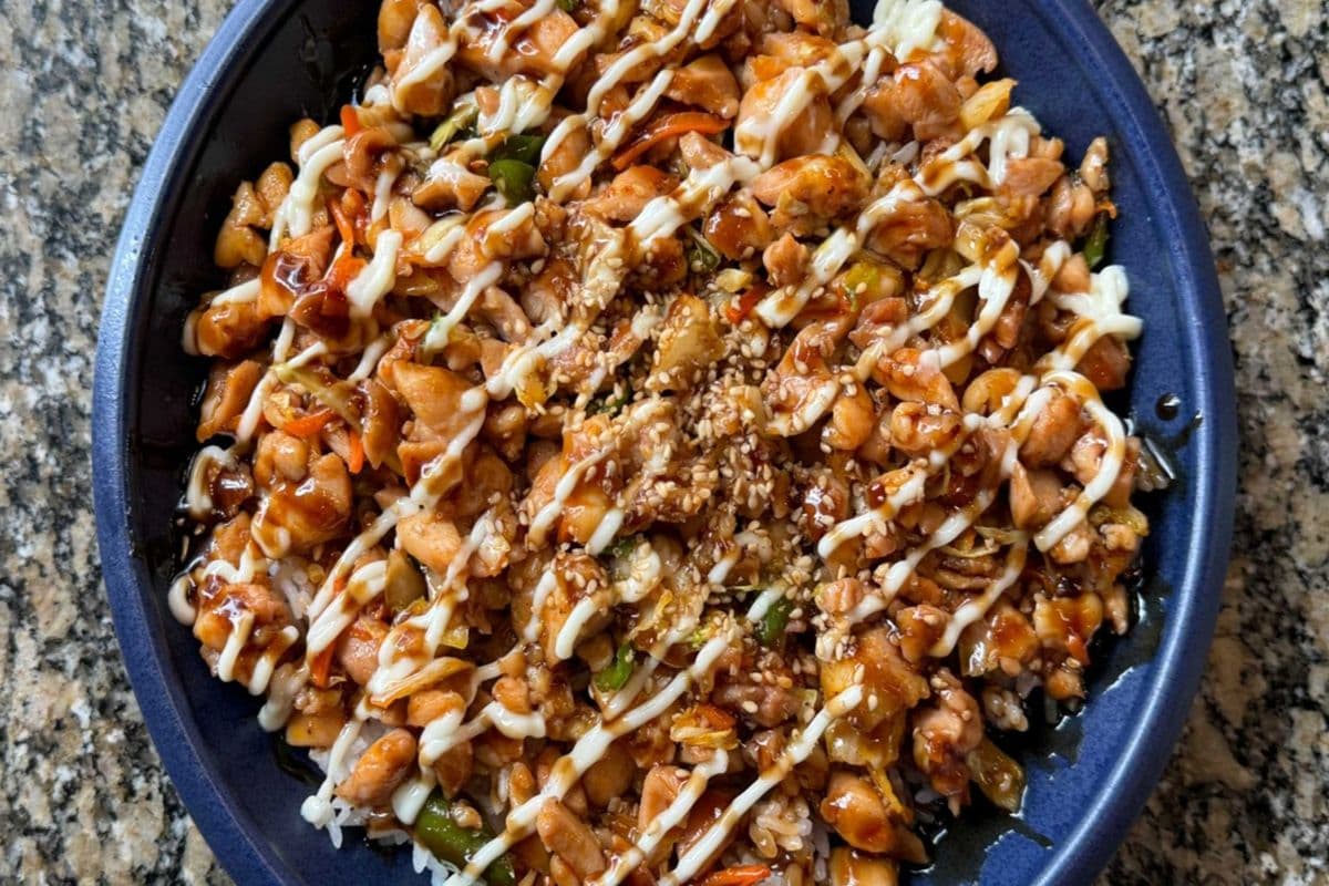 Spicy Chicken on Rice