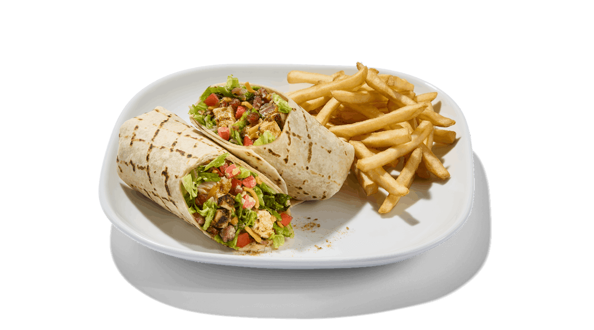 Cajun Chicken Caesar Wrap