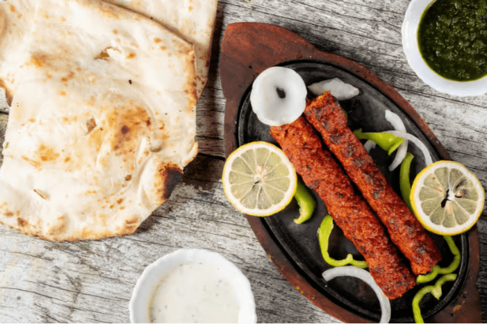 47. Chicken Seekh Kebab