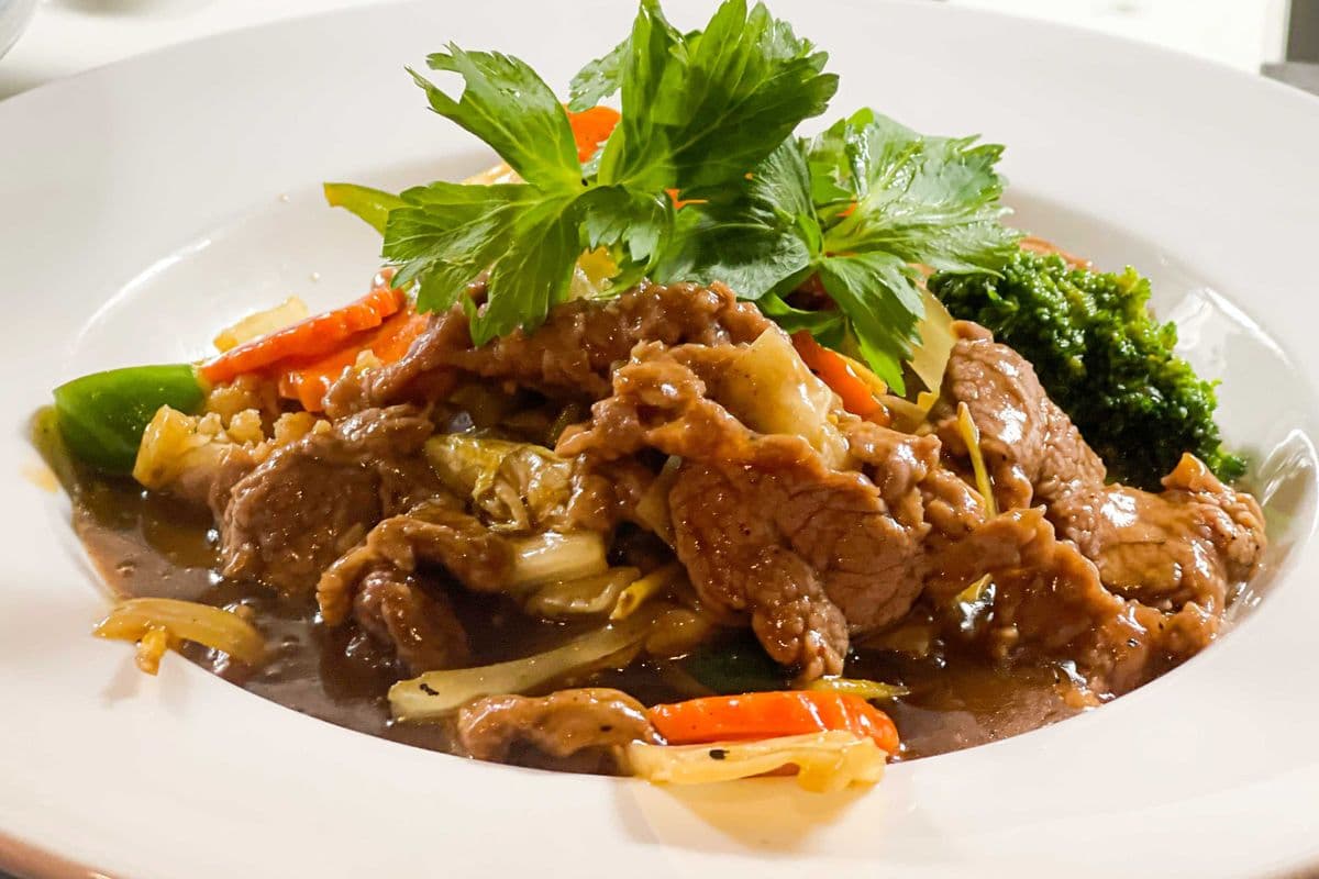 35. Sauté au gingembre boeuf / Beef Ginger Stir-Fry