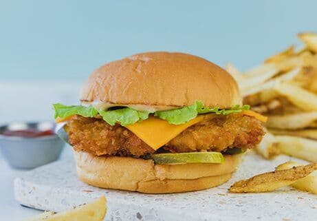 Bt's Crispy Chicken Sandwich