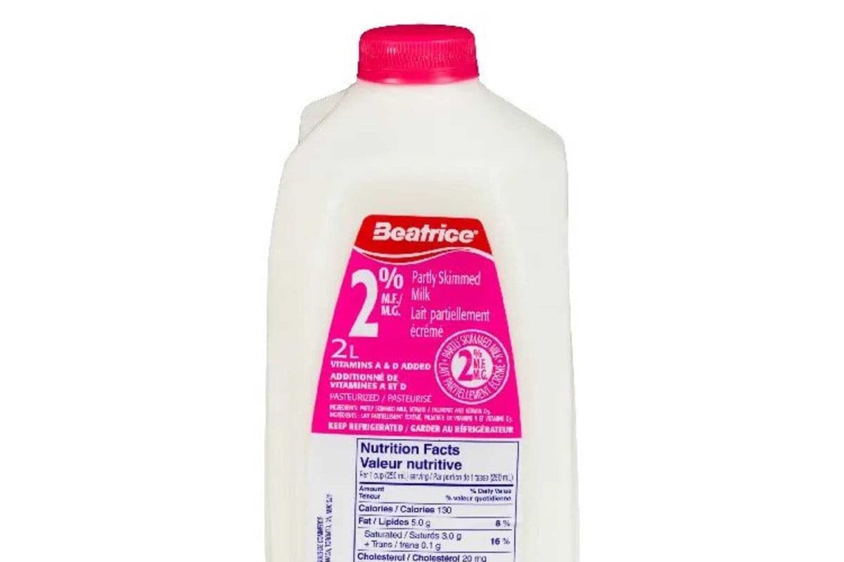 Milk 2% Beatrice (2 L)