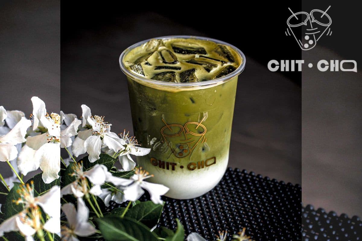 Iced Matcha Tea Latte