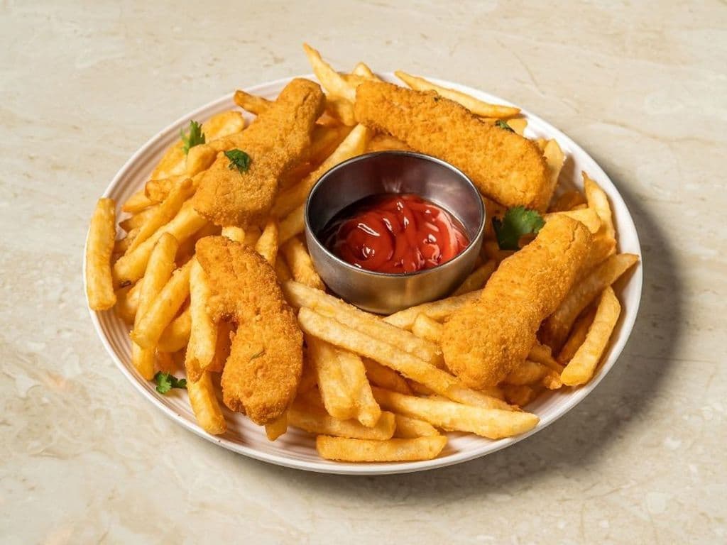 Combo-chicken Strips & Fries