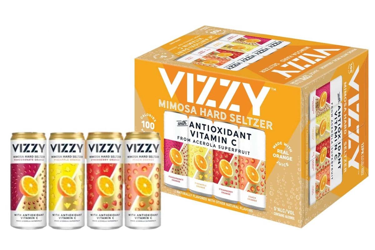VIZZY CREAM POP VARIETY PACK 12 CANS (12 x 355 ML)