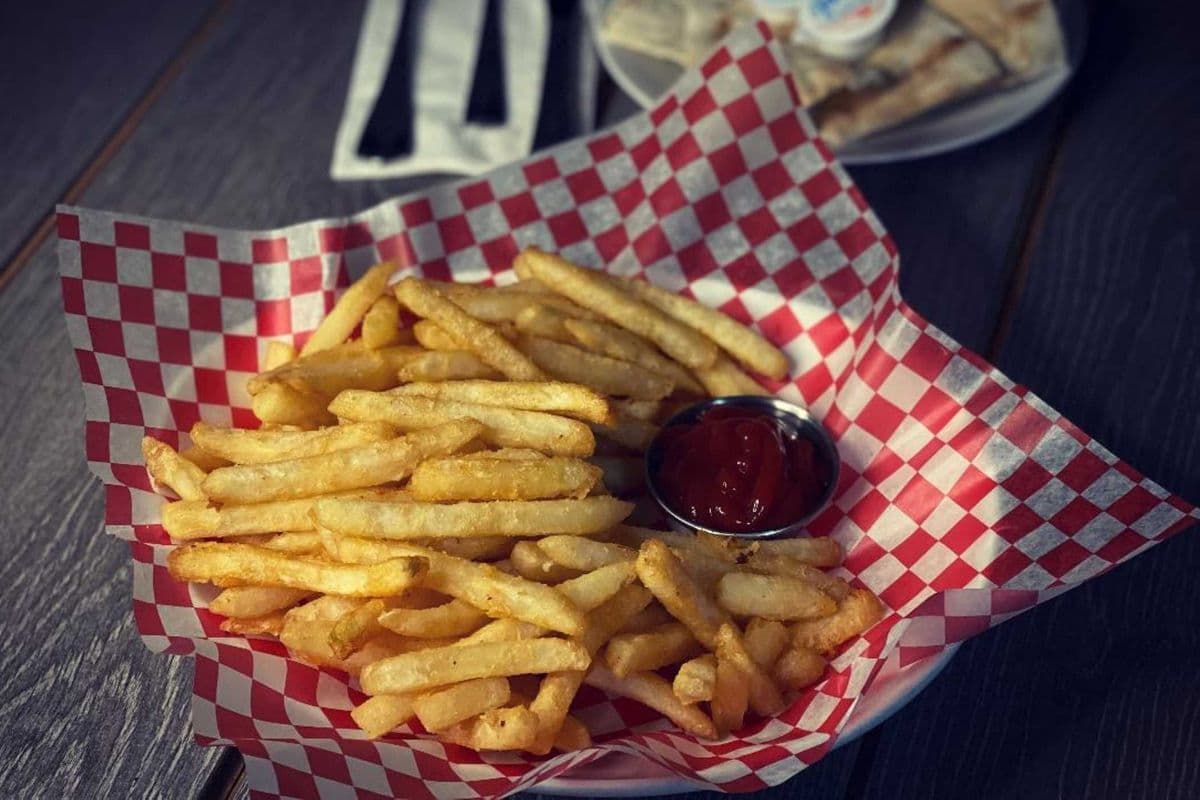 French Fries with Ketchup