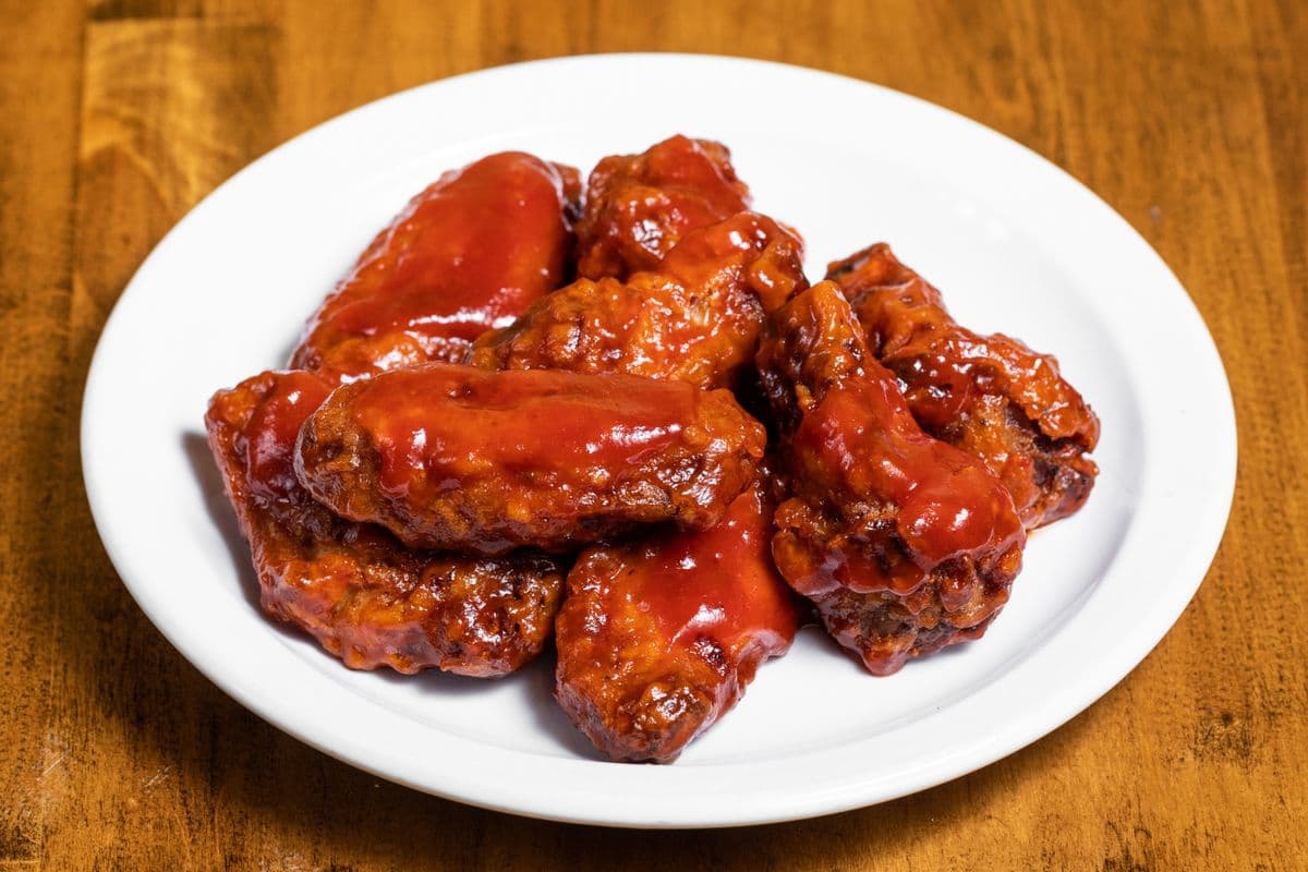 1lb of breaded Chicken Wings