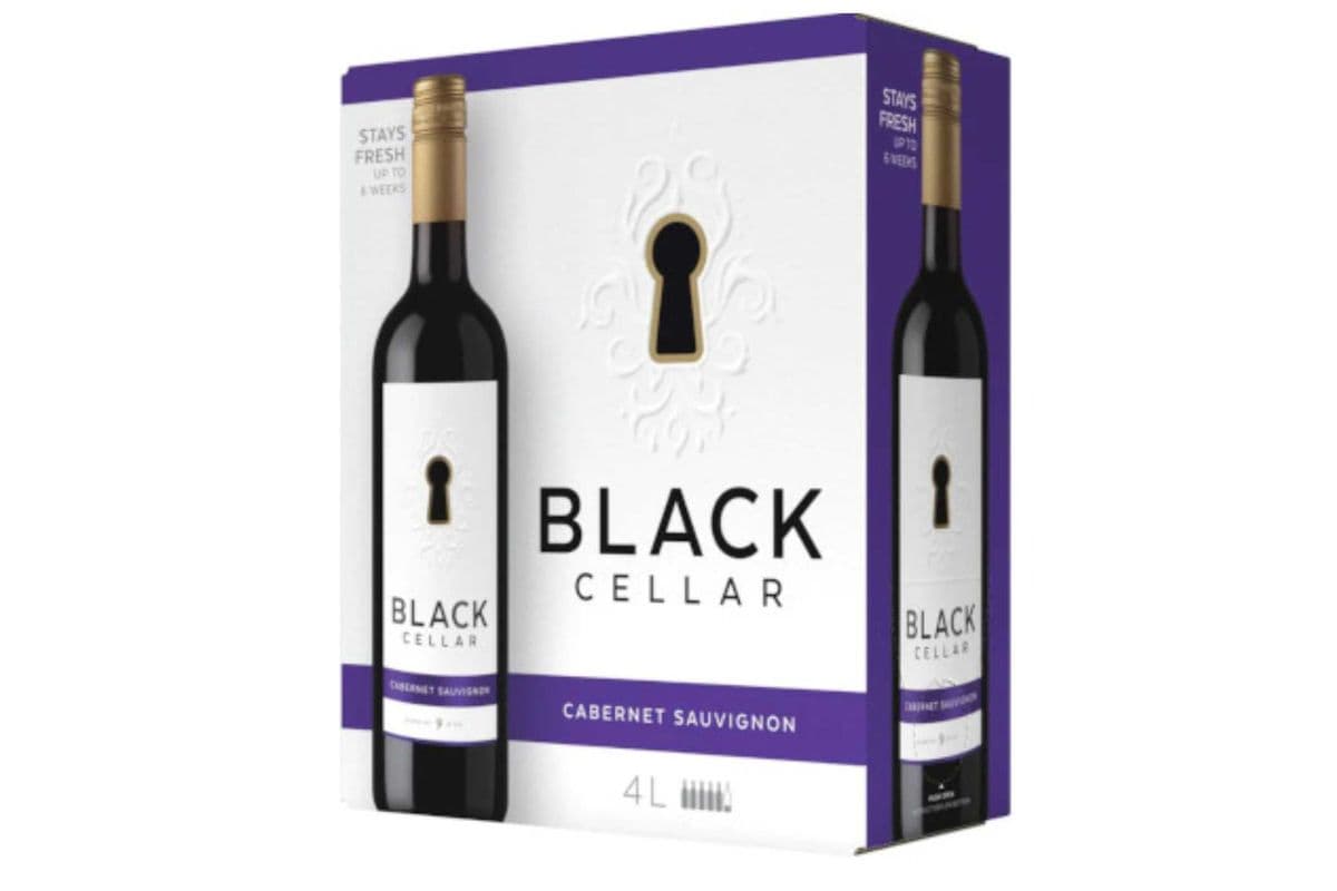 BLACK CELLAR CABERNET SAUVIGNON 4L CASK (1 x 4LCASK)