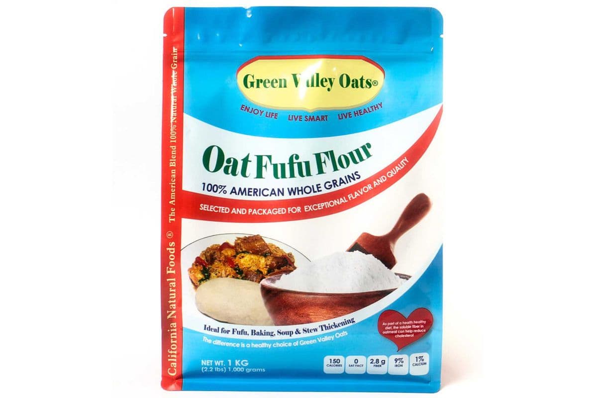 Green Valley Oat Fufu Flour (1 kg)