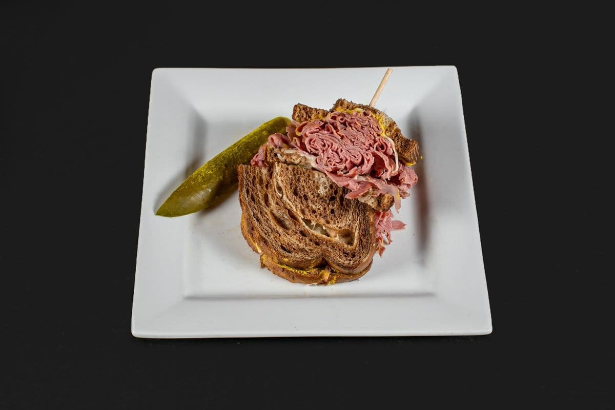 Corned Beef on Rye Sandwich