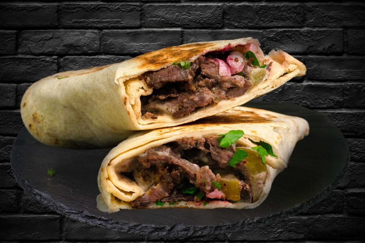 Beef Shawarma Wrap