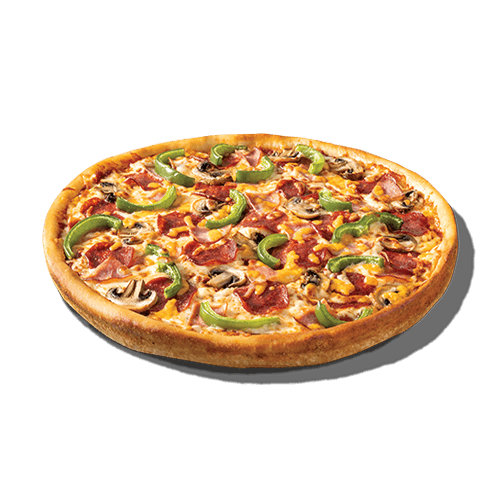 Small 73 Deluxe Pizza + 8 Wings
