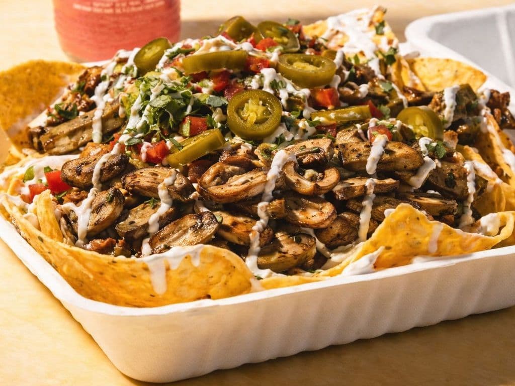 Mushroom Nachos