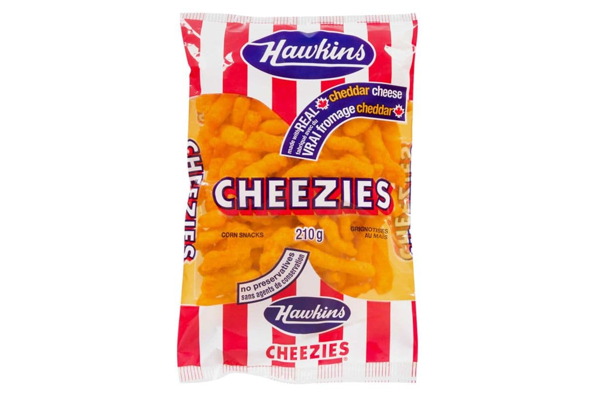 Hawkins Cheezies 210g