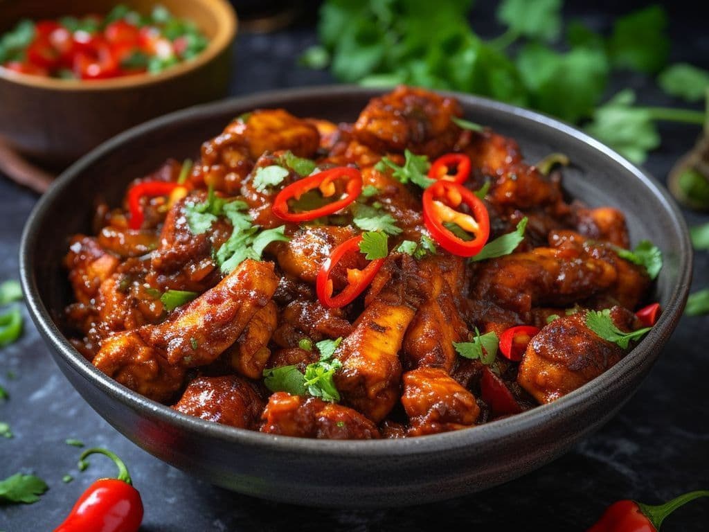 Chilli Chicken / Chilli Poulet