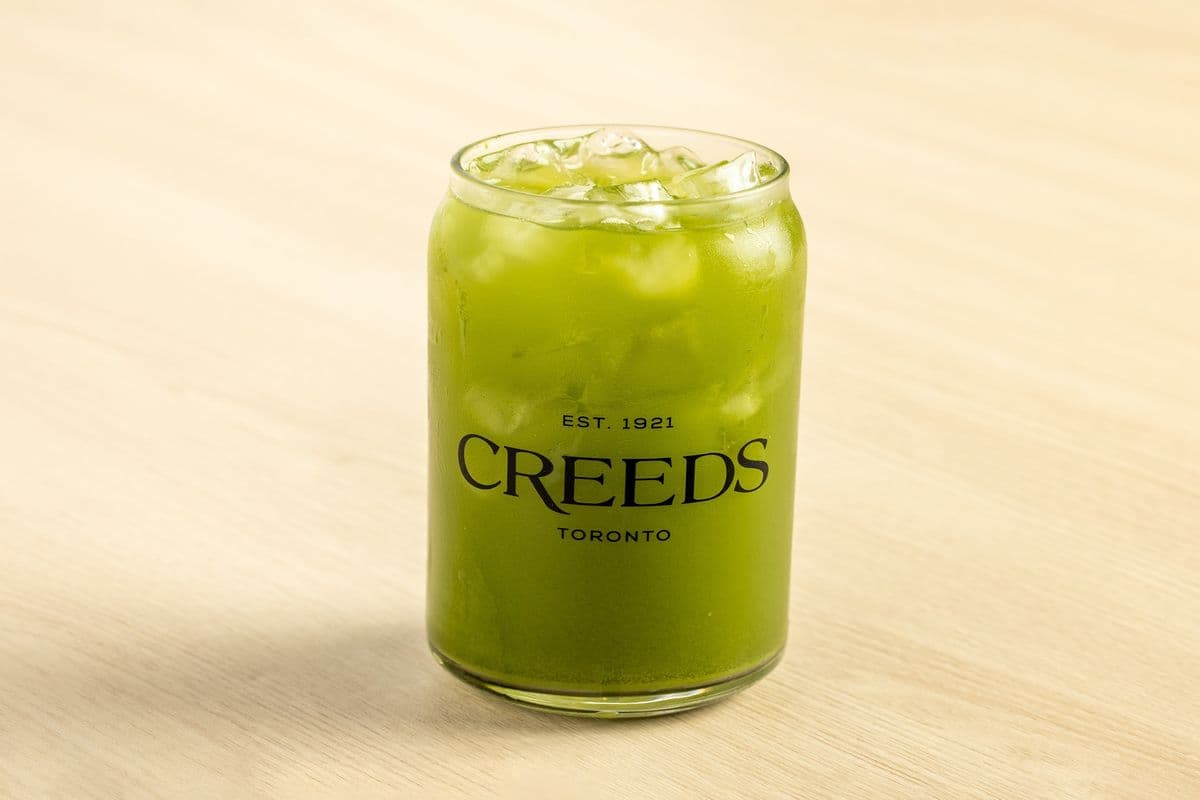 SPARKLING ICED MATCHA TEA - 12oz