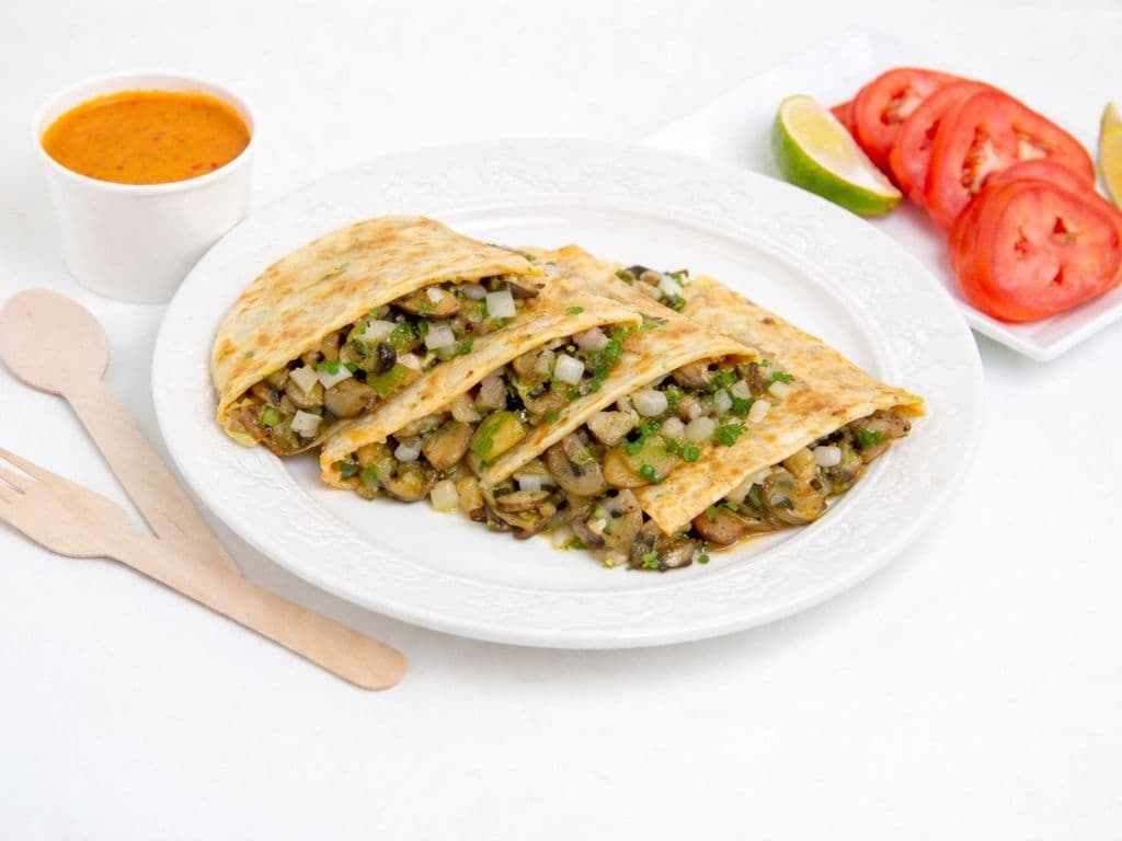 Nopal Pizzadilla (Grilled Cactus)