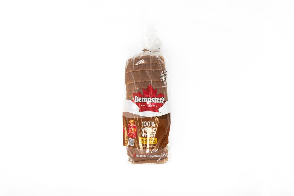 Dempster's Sliced bread 100% whole wheat (675 g)