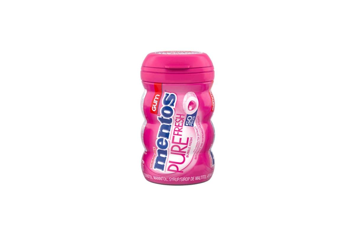 Mentos Pure Fresh Bubble Fresh (50 pieces )