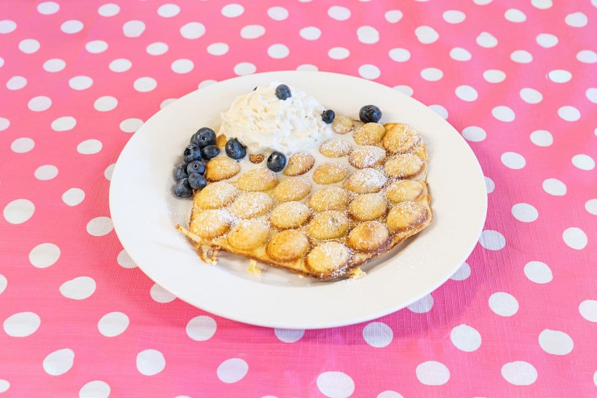Blueberry Bubble Waffle