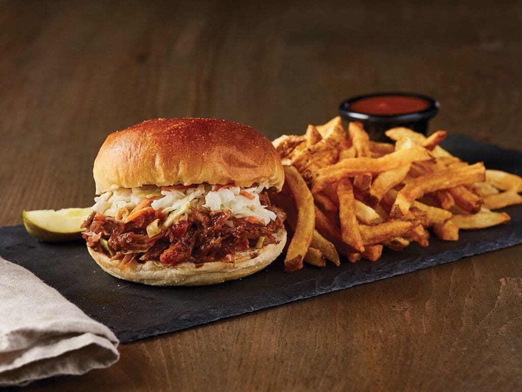 Smoky BBQ Rib Sandwich