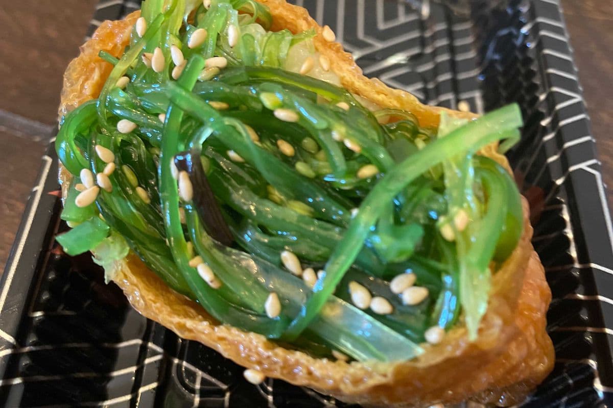 Seaweed Salad Tofu Pocket