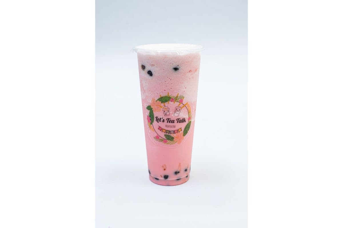 Strawberry Burst Bubble Foam