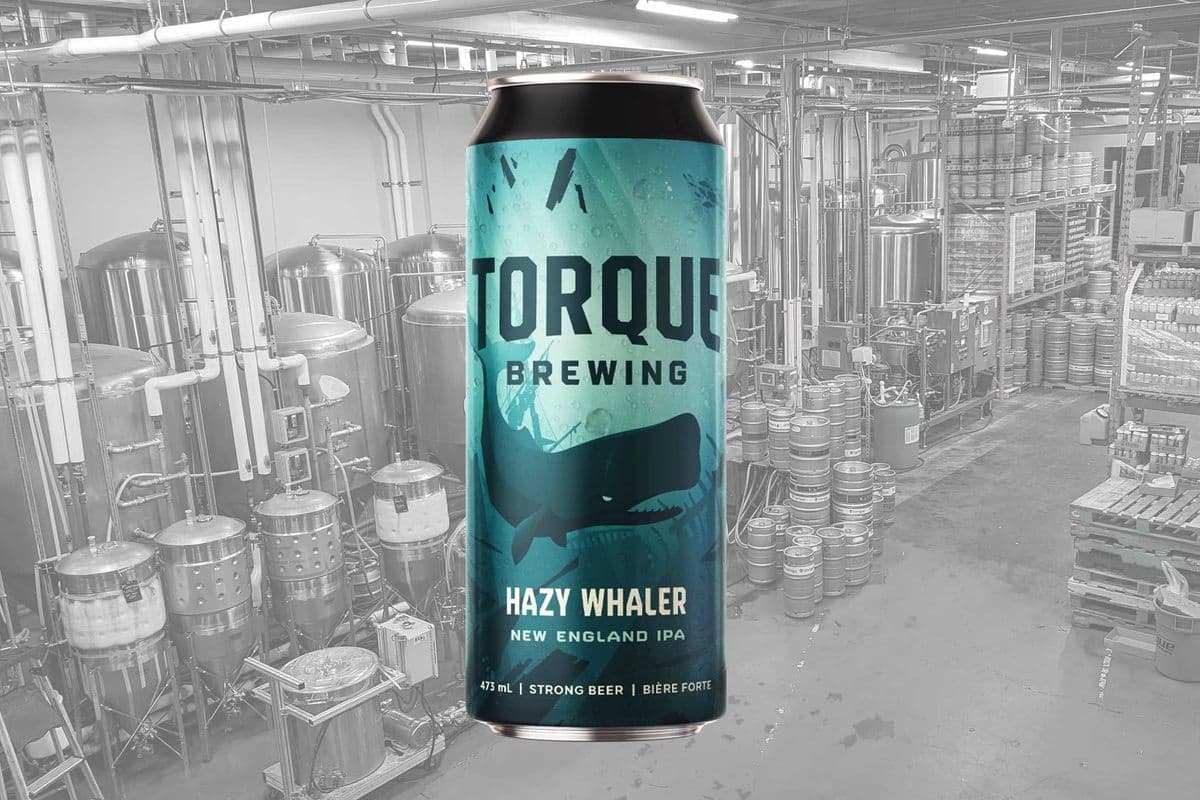 Torque Hazy Whaler Hazy IPA (1 x 473 ml)