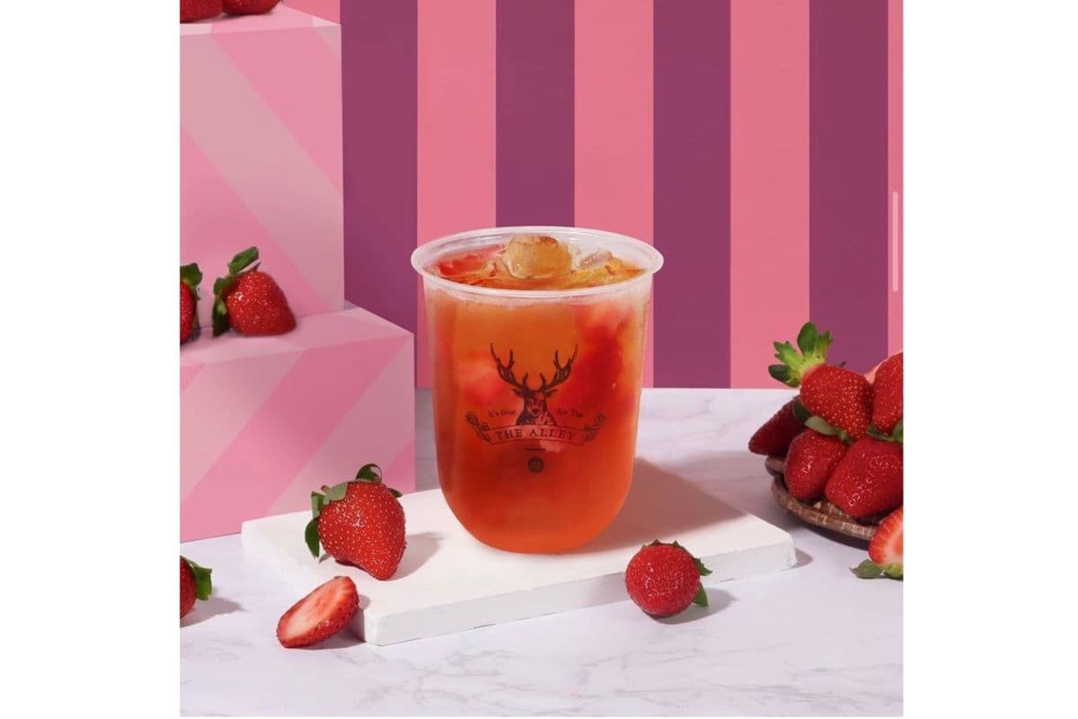 Strawberry Green Tea