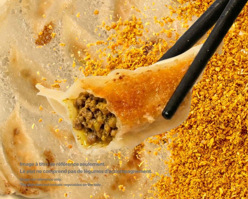 25.Beef & Curry Dumpling / Boeuf & Cari Gyoza