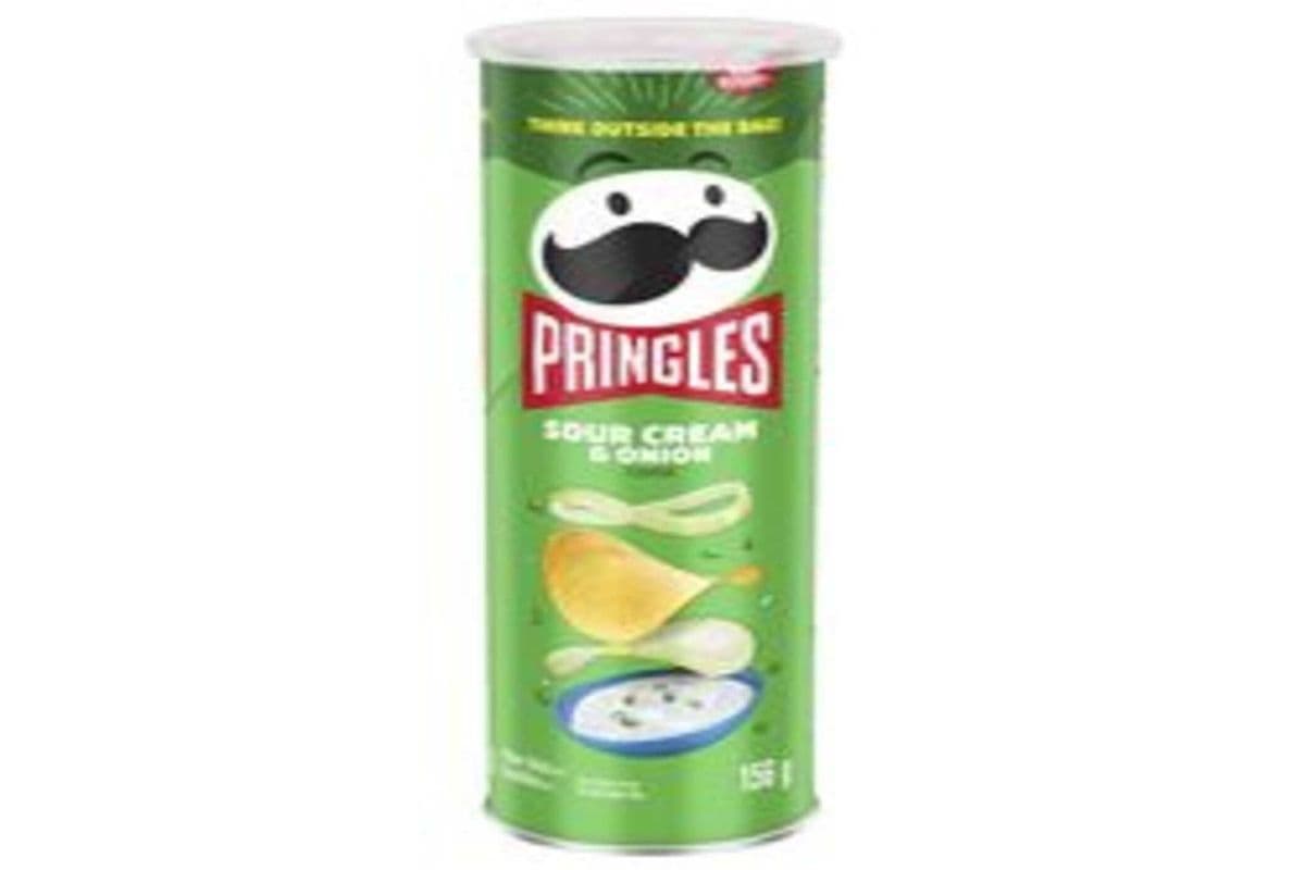PRINGLES SOUR CREAM &ONION (156g)