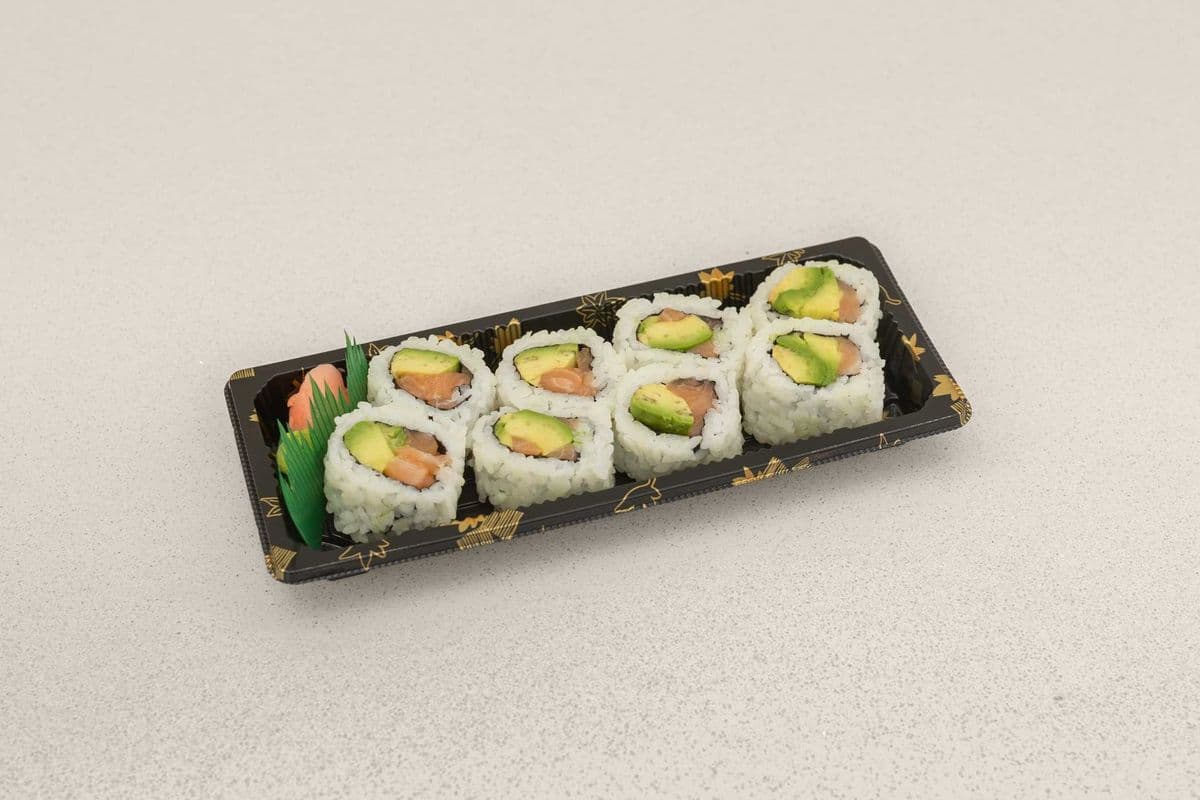 Salmon and Avocado Maki (8pcs)