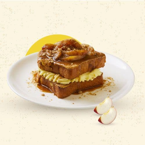 Bavarian Apple Streusel French Toast