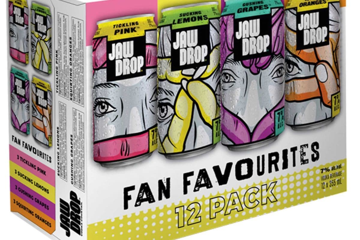 JAW DROP FAN FAVOURITES VARIETY PACK (1 x 12*355ML)